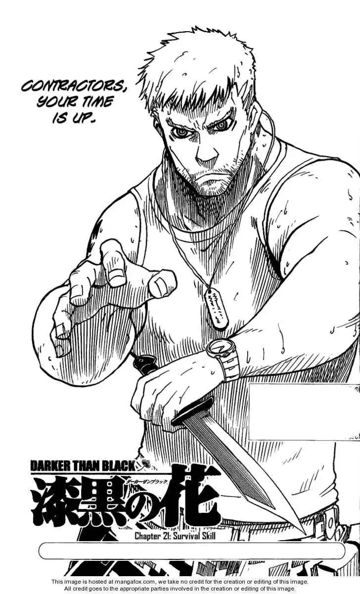 Darker Than Black: Shikkoku no Hana Chapter 21 3